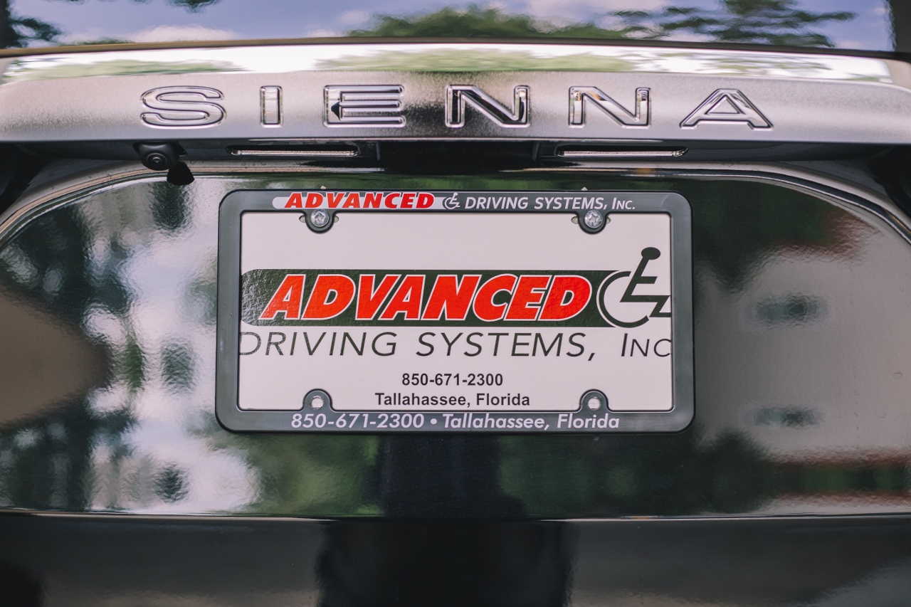 Advanced Driving Systems License Plate