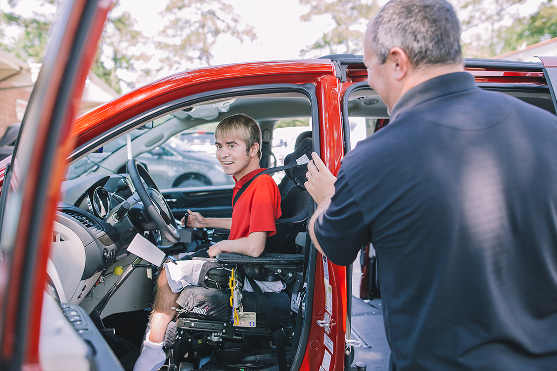 disability driving controls