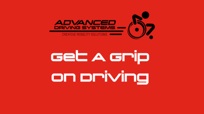 Advanced Driving Systems Logo with text: "Get a Grip on Driving"